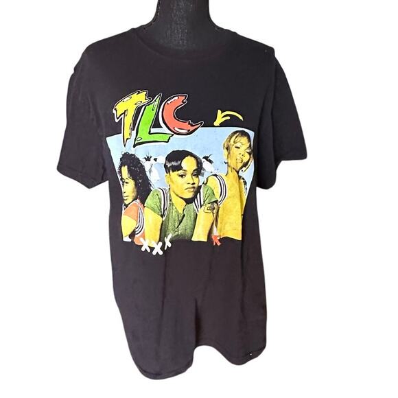 TLC “No Scrubs” Retro Graphic T-Shirt – T-Boz, Left Eye & Chilli - Picture 1 of 4